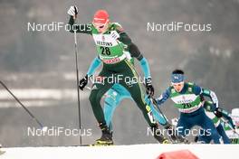 14.01.2018, Val di Fiemme, Italy (ITA): Eric Frenzel (GER) - FIS world cup nordic combined, individual gundersen HS134/10km, Val di Fiemme (ITA). www.nordicfocus.com. © Modica/NordicFocus. Every downloaded picture is fee-liable.