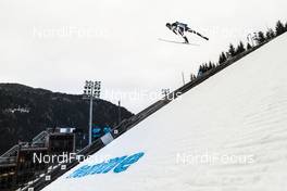 14.01.2018, Val di Fiemme, Italy (ITA): Magnus Hovdal Moan (NOR) - FIS world cup nordic combined, individual gundersen HS134/10km, Val di Fiemme (ITA). www.nordicfocus.com. © Modica/NordicFocus. Every downloaded picture is fee-liable.