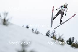 13.01.2018, Val di Fiemme, Italy (ITA): Antoine Gerard (FRA) - FIS world cup nordic combined, team sprint HS134/2x7.5km, Val di Fiemme (ITA). www.nordicfocus.com. © Modica/NordicFocus. Every downloaded picture is fee-liable.