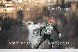 13.01.2018, Val di Fiemme, Italy (ITA): Eric Frenzel (GER), Eric Frenzel (GER) - FIS world cup nordic combined, team sprint HS134/2x7.5km, Val di Fiemme (ITA). www.nordicfocus.com. © Modica/NordicFocus. Every downloaded picture is fee-liable.