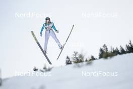 13.01.2018, Val di Fiemme, Italy (ITA): Andreas Ilves (EST) - FIS world cup nordic combined, team sprint HS134/2x7.5km, Val di Fiemme (ITA). www.nordicfocus.com. © Modica/NordicFocus. Every downloaded picture is fee-liable.