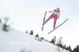 13.01.2018, Val di Fiemme, Italy (ITA): Eric Frenzel (GER) - FIS world cup nordic combined, team sprint HS134/2x7.5km, Val di Fiemme (ITA). www.nordicfocus.com. © Modica/NordicFocus. Every downloaded picture is fee-liable.