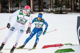 13.01.2018, Val di Fiemme, Italy (ITA): Armin Bauer (ITA) - FIS world cup nordic combined, team sprint HS134/2x7.5km, Val di Fiemme (ITA). www.nordicfocus.com. © Modica/NordicFocus. Every downloaded picture is fee-liable.