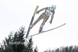 13.01.2018, Val di Fiemme, Italy (ITA): Adam Cieslar (POL) - FIS world cup nordic combined, team sprint HS134/2x7.5km, Val di Fiemme (ITA). www.nordicfocus.com. © Modica/NordicFocus. Every downloaded picture is fee-liable.