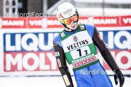 13.01.2018, Val di Fiemme, Italy (ITA): Maxime Laheurte (FRA) - FIS world cup nordic combined, team sprint HS134/2x7.5km, Val di Fiemme (ITA). www.nordicfocus.com. © Modica/NordicFocus. Every downloaded picture is fee-liable.