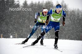 21.01.2018, Chaux-Neuve, France (FRA): Ben Berend (USA) - FIS world cup nordic combined, team HS118/4x5km, Chaux-Neuve (FRA). www.nordicfocus.com. © Thibaut/NordicFocus. Every downloaded picture is fee-liable.
