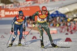 26.01.2018, Seefeld, Austria (AUT): Johannes Rydzek (GER) - FIS world cup nordic combined, individual gundersen HS109/5km, Seefeld (AUT). www.nordicfocus.com. © Thibaut/NordicFocus. Every downloaded picture is fee-liable.