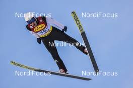 26.01.2018, Seefeld, Austria (AUT): Laurent Muhlethaler (FRA) - FIS world cup nordic combined, individual gundersen HS109/5km, Seefeld (AUT). www.nordicfocus.com. © Thibaut/NordicFocus. Every downloaded picture is fee-liable.