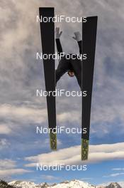 26.01.2018, Seefeld, Austria (AUT): Espen Andersen (NOR) - FIS world cup nordic combined, individual gundersen HS109/5km, Seefeld (AUT). www.nordicfocus.com. © Thibaut/NordicFocus. Every downloaded picture is fee-liable.
