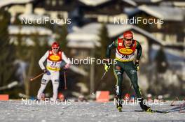 26.01.2018, Seefeld, Austria (AUT): Johannes Rydzek (GER) - FIS world cup nordic combined, individual gundersen HS109/5km, Seefeld (AUT). www.nordicfocus.com. © Thibaut/NordicFocus. Every downloaded picture is fee-liable.