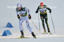 03.03.2018, Lahti, Finland (FIN): Espen Andersen (NOR) - FIS world cup nordic combined, team sprint HS130/2x7.5km, Lahti (FIN). www.nordicfocus.com. © Thibaut/NordicFocus. Every downloaded picture is fee-liable.