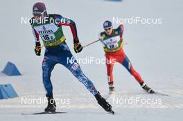03.03.2018, Lahti, Finland (FIN): Ben Loomis (USA) - FIS world cup nordic combined, team sprint HS130/2x7.5km, Lahti (FIN). www.nordicfocus.com. © Thibaut/NordicFocus. Every downloaded picture is fee-liable.