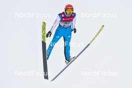 10.03.2018, Oslo, Norway (NOR): Vinzenz Geiger (GER) - FIS world cup nordic combined, individual gundersen HS134/10km, Oslo (NOR). www.nordicfocus.com. © Thibaut/NordicFocus. Every downloaded picture is fee-liable.