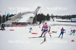 10.03.2018, Oslo, Norway (NOR): David Pommer (AUT) - FIS world cup nordic combined, individual gundersen HS134/10km, Oslo (NOR). www.nordicfocus.com. © Thibaut/NordicFocus. Every downloaded picture is fee-liable.