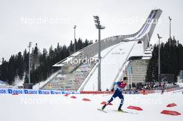10.03.2018, Oslo, Norway (NOR): Takehiro Watanabe (JPN) - FIS world cup nordic combined, individual gundersen HS134/10km, Oslo (NOR). www.nordicfocus.com. © Thibaut/NordicFocus. Every downloaded picture is fee-liable.
