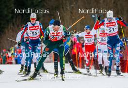 18.03.2018, Klingenthal, Germany (GER): David Welde (GER) - FIS world cup nordic combined, individual gundersen HS140/10km, Klingenthal (GER). www.nordicfocus.com. © Volk/NordicFocus. Every downloaded picture is fee-liable.