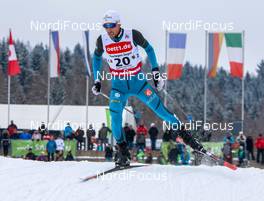 17.03.2018, Klingenthal, Germany (GER): Francois Braud (FRA) - FIS world cup nordic combined, individual gundersen HS140/10km, Klingenthal (GER). www.nordicfocus.com. © Volk/NordicFocus. Every downloaded picture is fee-liable.
