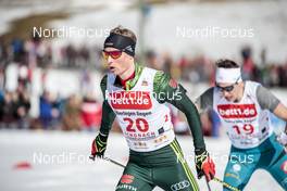 24.03.2018, Schonach, Germany (GER): Tobias Simon (GER) - FIS world cup nordic combined, individual gundersen HS106/10km, Schonach (GER). www.nordicfocus.com. © Modica/NordicFocus. Every downloaded picture is fee-liable.