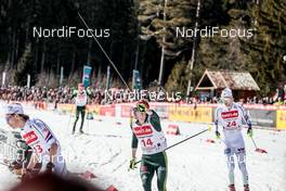 24.03.2018, Schonach, Germany (GER): Fabian Riessle (GER), Espen Andersen (NOR), (l-r)  - FIS world cup nordic combined, individual gundersen HS106/10km, Schonach (GER). www.nordicfocus.com. © Modica/NordicFocus. Every downloaded picture is fee-liable.