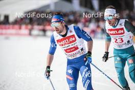 25.03.2018, Schonach, Germany (GER): Alessandro Pittin (ITA) - FIS world cup nordic combined, individual gundersen HS106/15km, Schonach (GER). www.nordicfocus.com. © Modica/NordicFocus. Every downloaded picture is fee-liable.