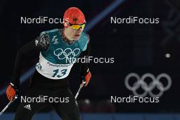 14.02.2018, Pyeongchang, Korea (KOR): Vinzenz Geiger (GER) - XXIII. Olympic Winter Games Pyeongchang 2018, nordic combined, individual gundersen HS109/10km, Pyeongchang (KOR). www.nordicfocus.com. © Thibaut/NordicFocus. Every downloaded picture is fee-liable.