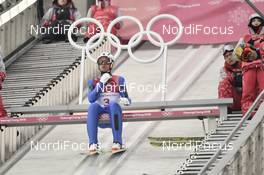 14.02.2018, Pyeongchang, Korea (KOR): Aaron Kostner (ITA) - XXIII. Olympic Winter Games Pyeongchang 2018, nordic combined, individual gundersen HS109/10km, Pyeongchang (KOR). www.nordicfocus.com. © Thibaut/NordicFocus. Every downloaded picture is fee-liable.