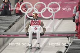 14.02.2018, Pyeongchang, Korea (KOR): Ben Loomis (USA) - XXIII. Olympic Winter Games Pyeongchang 2018, nordic combined, individual gundersen HS109/10km, Pyeongchang (KOR). www.nordicfocus.com. © Thibaut/NordicFocus. Every downloaded picture is fee-liable.