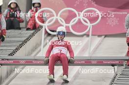 14.02.2018, Pyeongchang, Korea (KOR): Adam Cieslar (POL) - XXIII. Olympic Winter Games Pyeongchang 2018, nordic combined, individual gundersen HS109/10km, Pyeongchang (KOR). www.nordicfocus.com. © Thibaut/NordicFocus. Every downloaded picture is fee-liable.