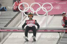 14.02.2018, Pyeongchang, Korea (KOR): Vid Vrhovnik (SLO) - XXIII. Olympic Winter Games Pyeongchang 2018, nordic combined, individual gundersen HS109/10km, Pyeongchang (KOR). www.nordicfocus.com. © Thibaut/NordicFocus. Every downloaded picture is fee-liable.