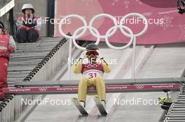 14.02.2018, Pyeongchang, Korea (KOR): Alessandro Pittin (ITA) - XXIII. Olympic Winter Games Pyeongchang 2018, nordic combined, individual gundersen HS109/10km, Pyeongchang (KOR). www.nordicfocus.com. © Thibaut/NordicFocus. Every downloaded picture is fee-liable.