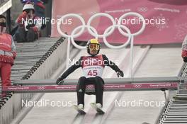 14.02.2018, Pyeongchang, Korea (KOR): Fabian Riessle (GER) - XXIII. Olympic Winter Games Pyeongchang 2018, nordic combined, individual gundersen HS109/10km, Pyeongchang (KOR). www.nordicfocus.com. © Thibaut/NordicFocus. Every downloaded picture is fee-liable.