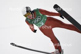 22.02.2018, Pyeongchang, Korea (KOR): Ben Berend (USA) - XXIII. Olympic Winter Games Pyeongchang 2018, nordic combined, team HS140/4x5km, Pyeongchang (KOR). www.nordicfocus.com. © Thibaut/NordicFocus. Every downloaded picture is fee-liable.