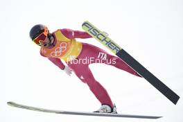 22.02.2018, Pyeongchang, Korea (KOR): Alessandro Pittin (ITA) - XXIII. Olympic Winter Games Pyeongchang 2018, nordic combined, team HS140/4x5km, Pyeongchang (KOR). www.nordicfocus.com. © Thibaut/NordicFocus. Every downloaded picture is fee-liable.