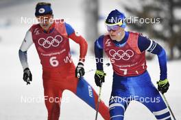 22.02.2018, Pyeongchang, Korea (KOR): Antoine Gerard (FRA) - XXIII. Olympic Winter Games Pyeongchang 2018, nordic combined, team HS140/4x5km, Pyeongchang (KOR). www.nordicfocus.com. © Thibaut/NordicFocus. Every downloaded picture is fee-liable.
