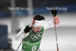 22.02.2018, Pyeongchang, Korea (KOR): Wojciech Marusarz (POL) - XXIII. Olympic Winter Games Pyeongchang 2018, nordic combined, team HS140/4x5km, Pyeongchang (KOR). www.nordicfocus.com. © Thibaut/NordicFocus. Every downloaded picture is fee-liable.
