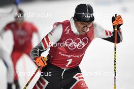 22.02.2018, Pyeongchang, Korea (KOR): Wilhelm Denifl (AUT) - XXIII. Olympic Winter Games Pyeongchang 2018, nordic combined, team HS140/4x5km, Pyeongchang (KOR). www.nordicfocus.com. © Thibaut/NordicFocus. Every downloaded picture is fee-liable.