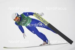 22.02.2018, Pyeongchang, Korea (KOR): Lukas Runggaldier (ITA) - XXIII. Olympic Winter Games Pyeongchang 2018, nordic combined, team HS140/4x5km, Pyeongchang (KOR). www.nordicfocus.com. © Thibaut/NordicFocus. Every downloaded picture is fee-liable.