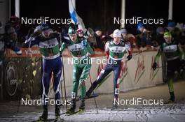 24.11.2018, Ruka, Finland (FIN): Samuel Costa (ITA), Magnus Krog (NOR), (l-r)  - FIS world cup nordic combined, individual gundersen HS142/10km, Ruka (FIN). www.nordicfocus.com. © Modica/NordicFocus. Every downloaded picture is fee-liable.