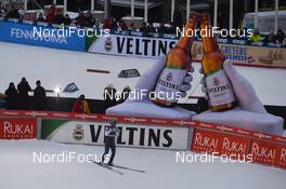 24.11.2018, Ruka, Finland (FIN): Leevi Mutru (FIN) - FIS world cup nordic combined, individual gundersen HS142/10km, Ruka (FIN). www.nordicfocus.com. © Tumashov/NordicFocus. Every downloaded picture is fee-liable.