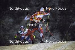 25.11.2018, Ruka, Finland (FIN): Lukas Greiderer (AUT) - FIS world cup nordic combined, team HS142/4x5km, Ruka (FIN). www.nordicfocus.com. © Modica/NordicFocus. Every downloaded picture is fee-liable.