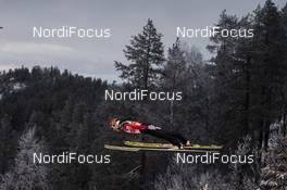25.11.2018, Ruka, Finland (FIN): Mario Seidl (AUT) - FIS world cup nordic combined, team HS142/4x5km, Ruka (FIN). www.nordicfocus.com. © Tumashov/NordicFocus. Every downloaded picture is fee-liable.