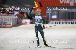 25.11.2018, Ruka, Finland (FIN): Vinzenz Geiger (GER) - FIS world cup nordic combined, team HS142/4x5km, Ruka (FIN). www.nordicfocus.com. © Modica/NordicFocus. Every downloaded picture is fee-liable.