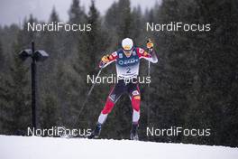 02.12.2018, Lillehammer, Norway (NOR): Franz-Josef Rehrl (AUT) - FIS world cup nordic combined, individual gundersen HS140/10km, Lillehammer (NOR). www.nordicfocus.com. © Modica/NordicFocus. Every downloaded picture is fee-liable.