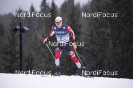 02.12.2018, Lillehammer, Norway (NOR): Franz-Josef Rehrl (AUT) - FIS world cup nordic combined, individual gundersen HS140/10km, Lillehammer (NOR). www.nordicfocus.com. © Modica/NordicFocus. Every downloaded picture is fee-liable.