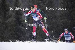 02.12.2018, Lillehammer, Norway (NOR): Mario Seidl (AUT) - FIS world cup nordic combined, individual gundersen HS140/10km, Lillehammer (NOR). www.nordicfocus.com. © Modica/NordicFocus. Every downloaded picture is fee-liable.