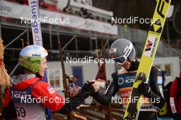 02.12.2018, Lillehammer, Norway (NOR): Franz-Josef Rehrl (AUT), Jarl Magnus Riiber (NOR) - FIS world cup nordic combined, individual gundersen HS140/10km, Lillehammer (NOR). www.nordicfocus.com. © Tumashov /NordicFocus. Every downloaded picture is fee-liable.