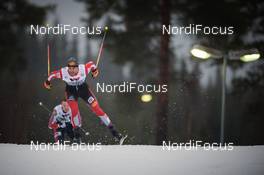 30.11.2018, Lillehammer, Norway (NOR): Lukas  Greiderer (AUT) - FIS world cup nordic combined, individual gundersen HS98/5km, Lillehammer (NOR). www.nordicfocus.com. © Tumashov /NordicFocus. Every downloaded picture is fee-liable.