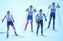 30.11.2018, Lillehammer, Norway (NOR): Go  Sonehara (JPN), Joergen  Graabak (NOR), Ondrej  Pazout (CZE) - FIS world cup nordic combined, individual gundersen HS98/5km, Lillehammer (NOR). www.nordicfocus.com. © Tumashov /NordicFocus. Every downloaded picture is fee-liable.