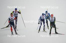 30.11.2018, Lillehammer, Norway (NOR): Fabian  Riessle (GER), Ondrej  Pazout (CZE) - FIS world cup nordic combined, individual gundersen HS98/5km, Lillehammer (NOR). www.nordicfocus.com. © Tumashov /NordicFocus. Every downloaded picture is fee-liable.