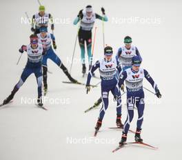 30.11.2018, Lillehammer, Norway (NOR): Atte Kettunen (FIN), Arttu  Maekiaho (FIN) - FIS world cup nordic combined, individual gundersen HS98/5km, Lillehammer (NOR). www.nordicfocus.com. © Tumashov /NordicFocus. Every downloaded picture is fee-liable.